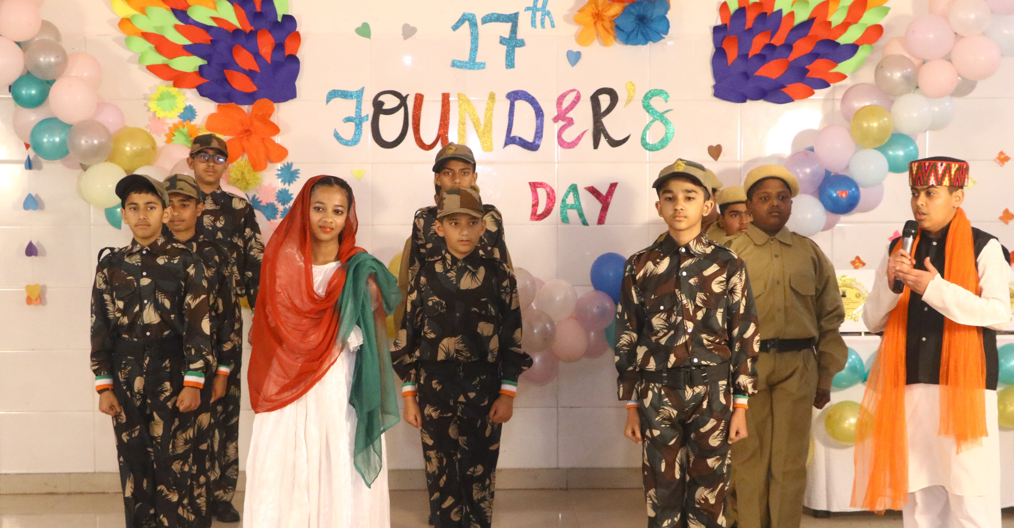 Kasauli International Public School Sanwara celebrated 17th foundation day