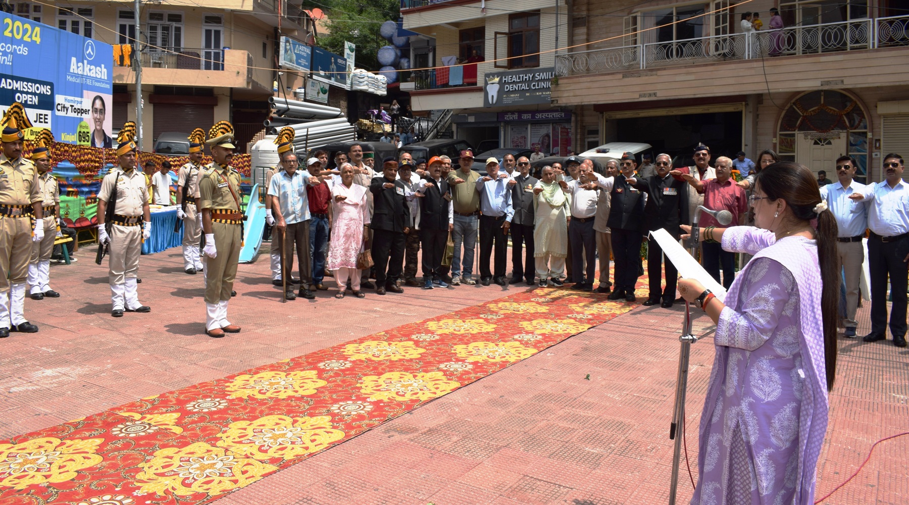 Heartfelt tribute paid to martyrs on the occasion of Kargil Vijay Diwas