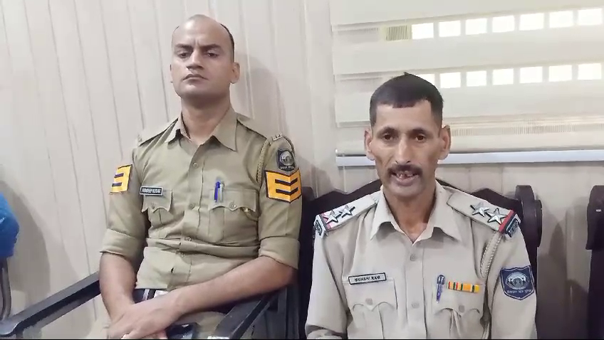 व्यापार मंडल जोगिंद्रनगर पहुंचा पुलिस थाना ,  सड़क हादसे में हुई करोबारी संदीप राणा की मौ*त के मामले की जांच की रखी मांग