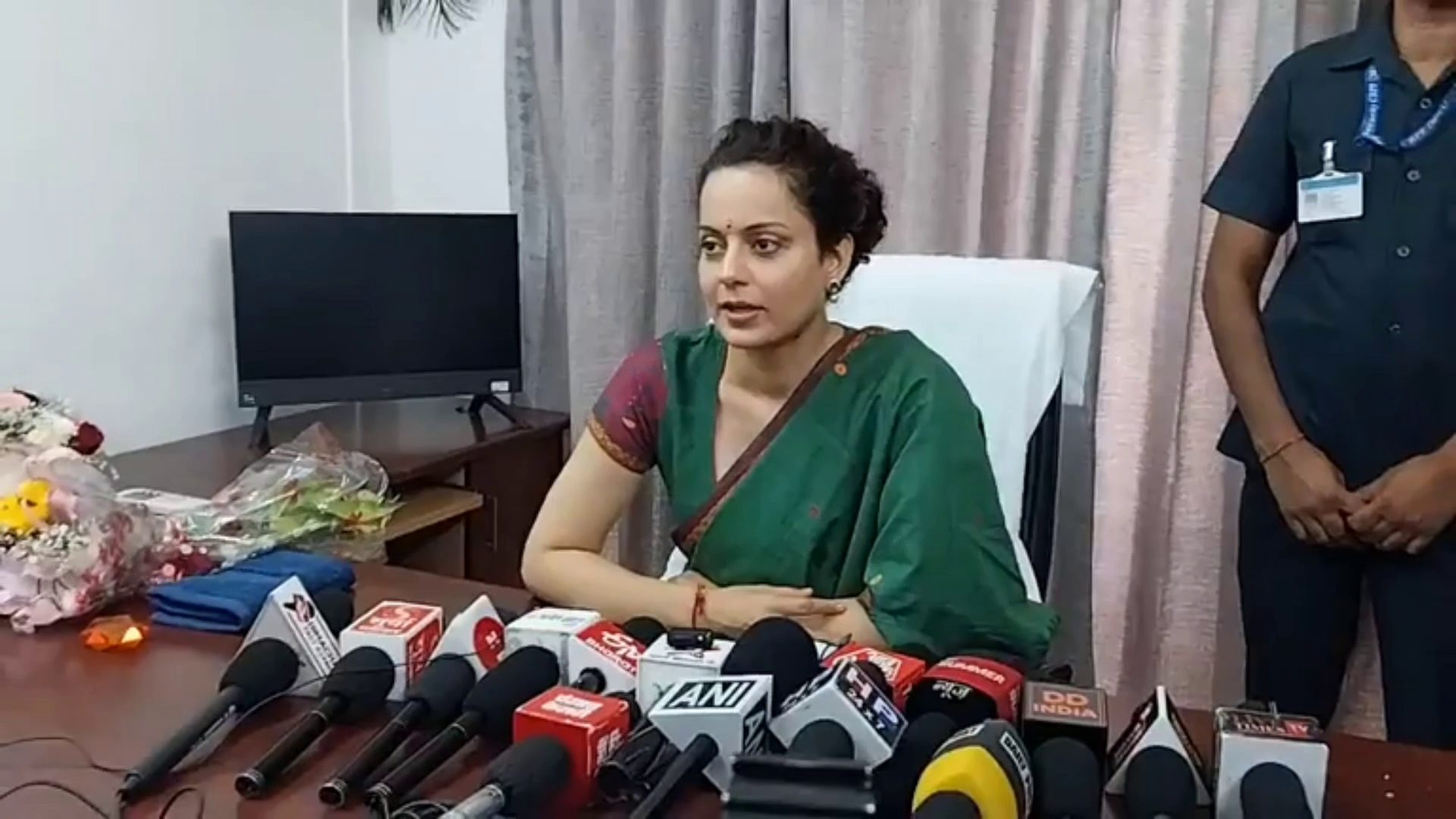 MP Kangana Ranaut inaugurates Jan Samvad to listen to people's problems in Mandi