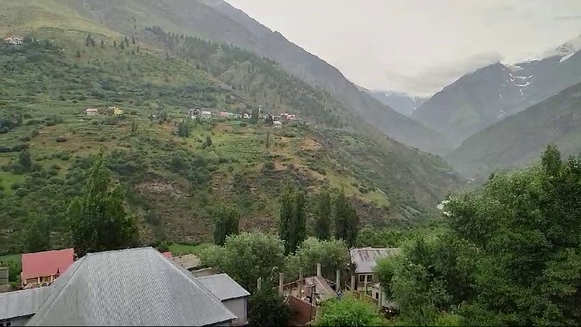 Weather changed in Lahaul Valley