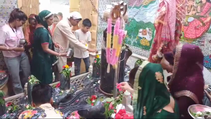 Devotees started arriving at Bilaspur's 12th Jyotirling Shivdham Panyala.