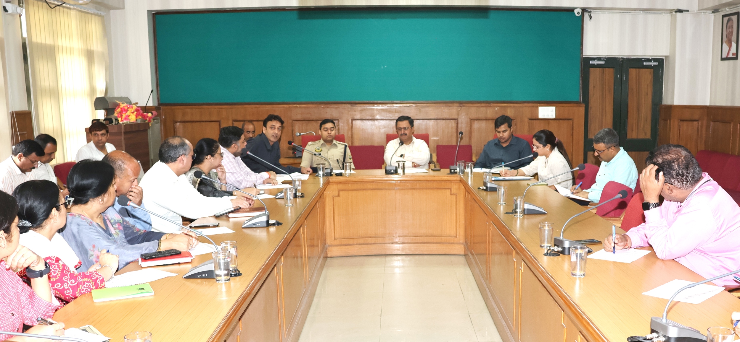 Meeting held regarding organizing Independence Day celebrations