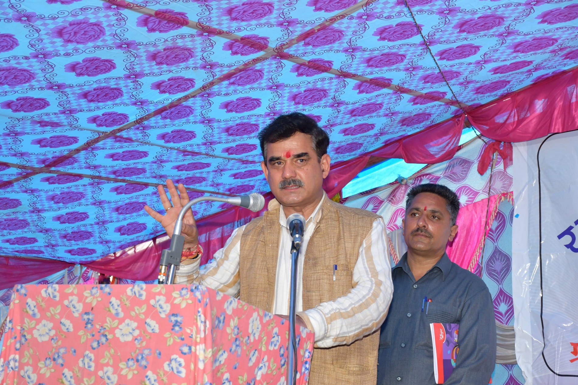 It is the priority of the state government to ensure that the benefits of development reach the people on time.