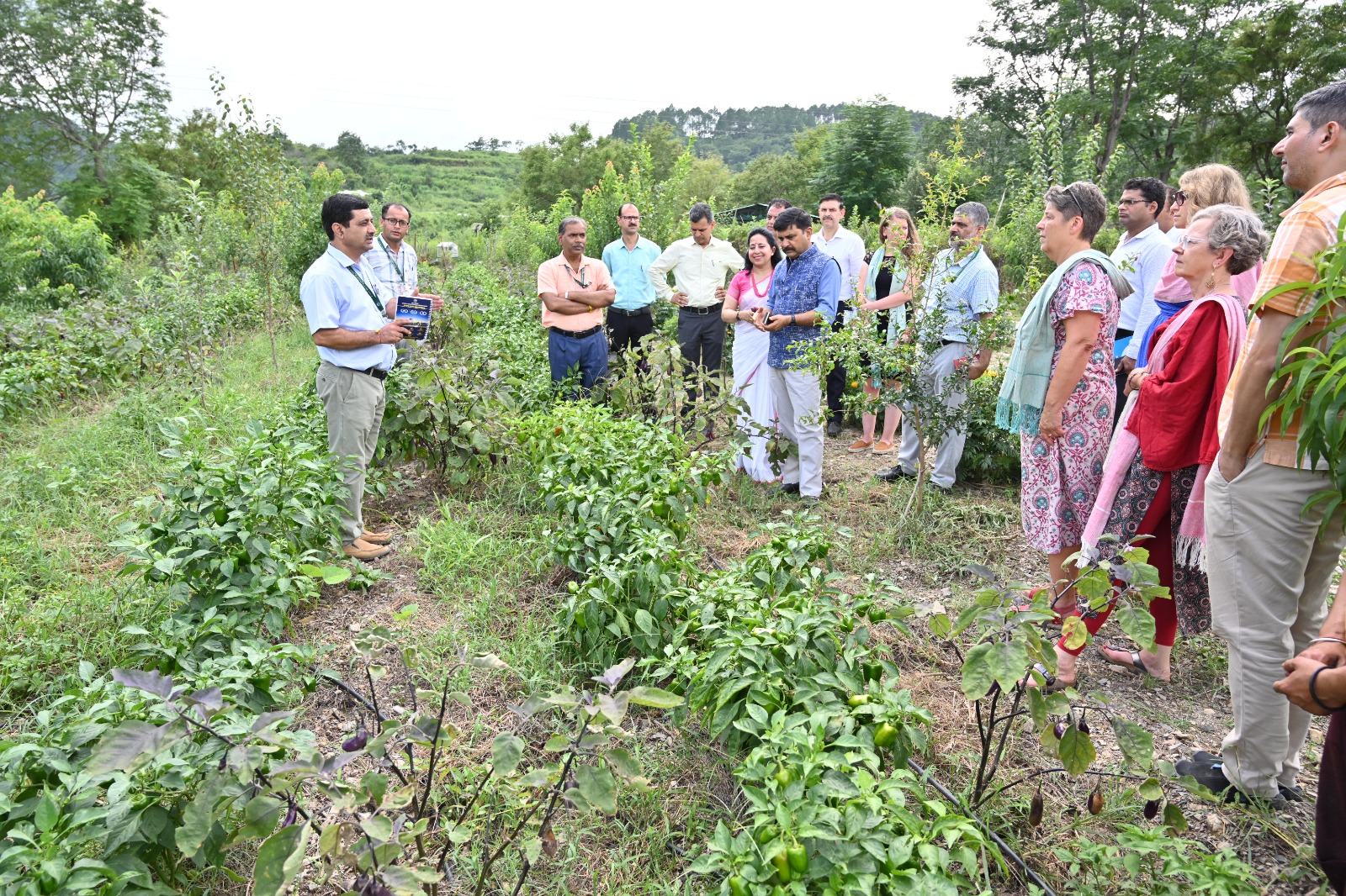 French scientists visit Himachal to learn about natural farming