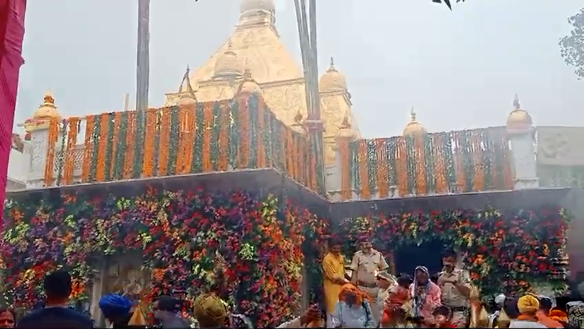 More than 1 lakh devotees have visited the world famous Shaktipeeth Shri Naina Devi during the three Navratras.