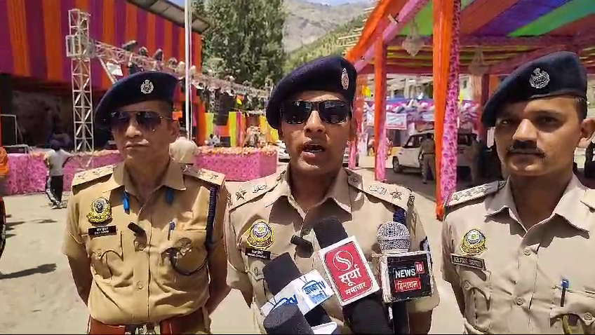 Superintendent of Police Mayank Chaudhary shared the preparations with the media