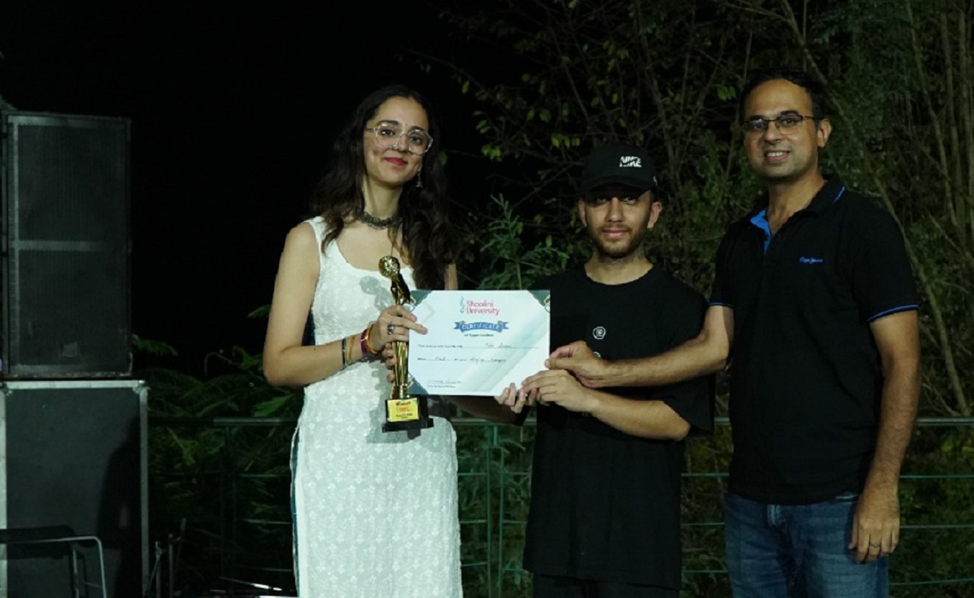 Lucky Sheoran wins title of Tansen's discovery at Shoolini University