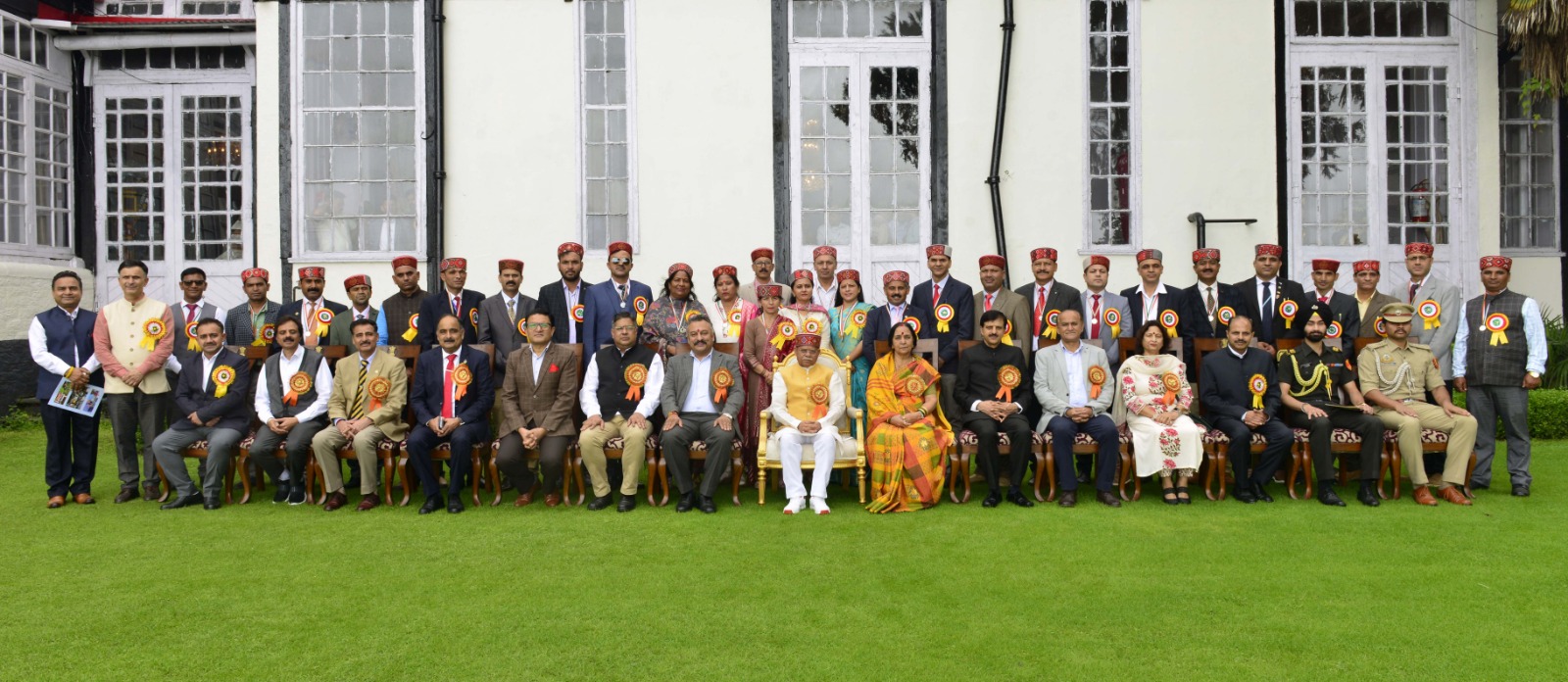 On Teachers' Day, the Governor honored the following teachers with state level awards for their outstanding contribution in the field of education.