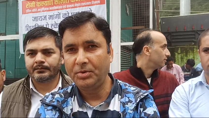 IGMC's RKS employees on indefinite strike, demanding regular pay scale