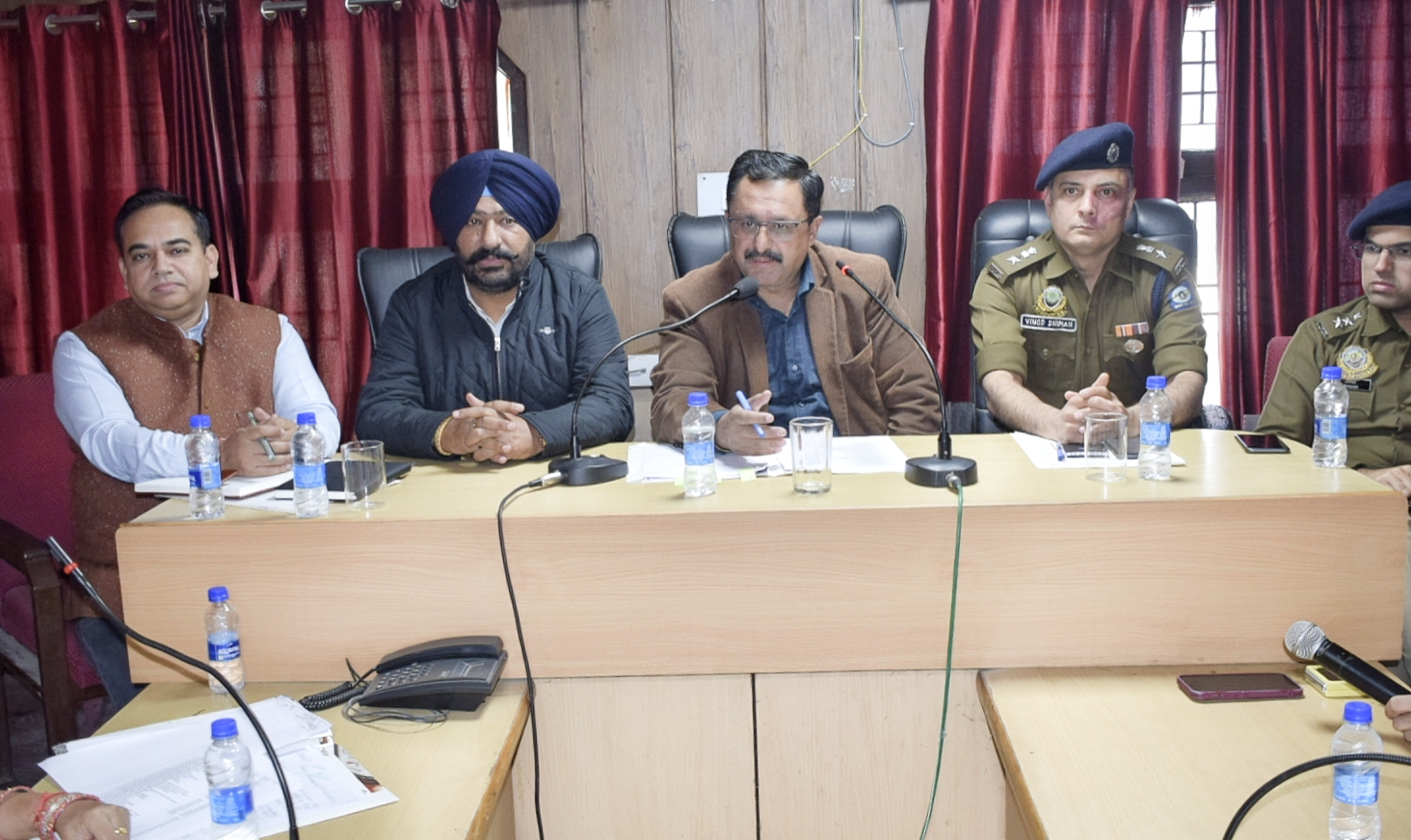 Review meeting organized regarding district level Red Cross fair