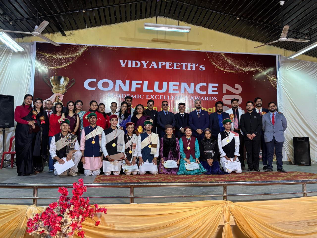 On 30th November (Saturday) the Vidyapeeth organized Confluence - 2024 in Sundernagar.