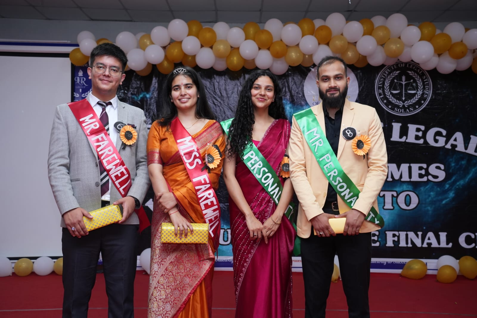 एलआर लॉ इंस्टिट्यूट, सोलन में विद्यार्थियों के लिए भावुक विदाई समारोह का आयोजन मुख्य अतिथि रहे प्राचार्य प्रो. आर.पी. नैणटा, विविध सांस्कृतिक प्रस्तुतियों ने मोहा मन