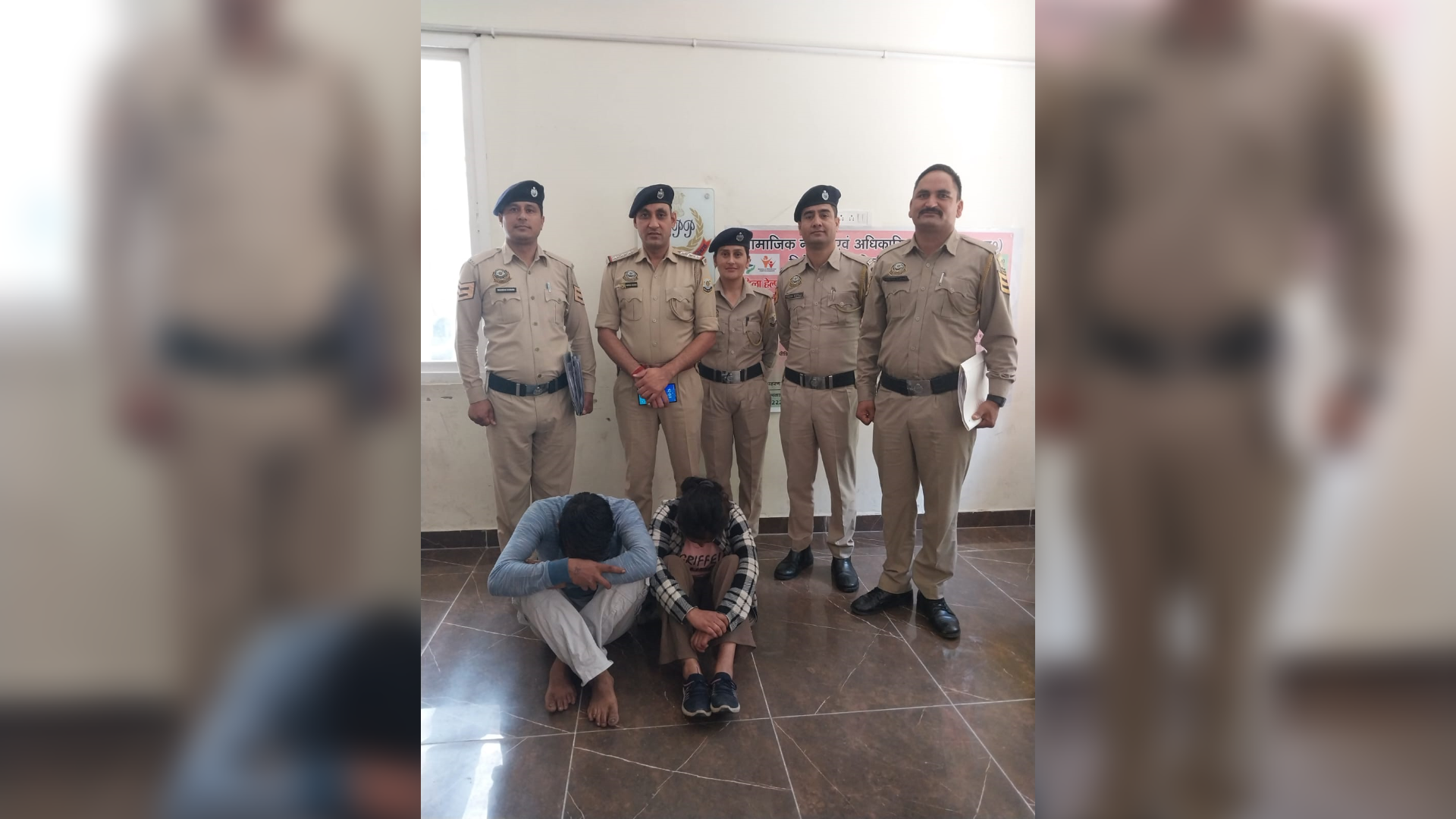 मनाली: किराये के मकान से 7.140 ग्राम चिट्टा बरामद, युवक-युवती गिरफ्तार