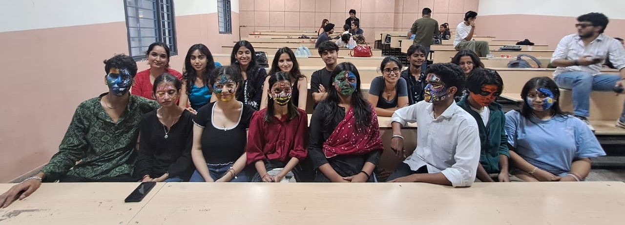 एचपीएनएलयू की फेस पेंटिंग प्रतियोगिता: रंगमंच – संस्कृति और सामाजिक चेतना की रचनात्मक अभिव्यक्ति