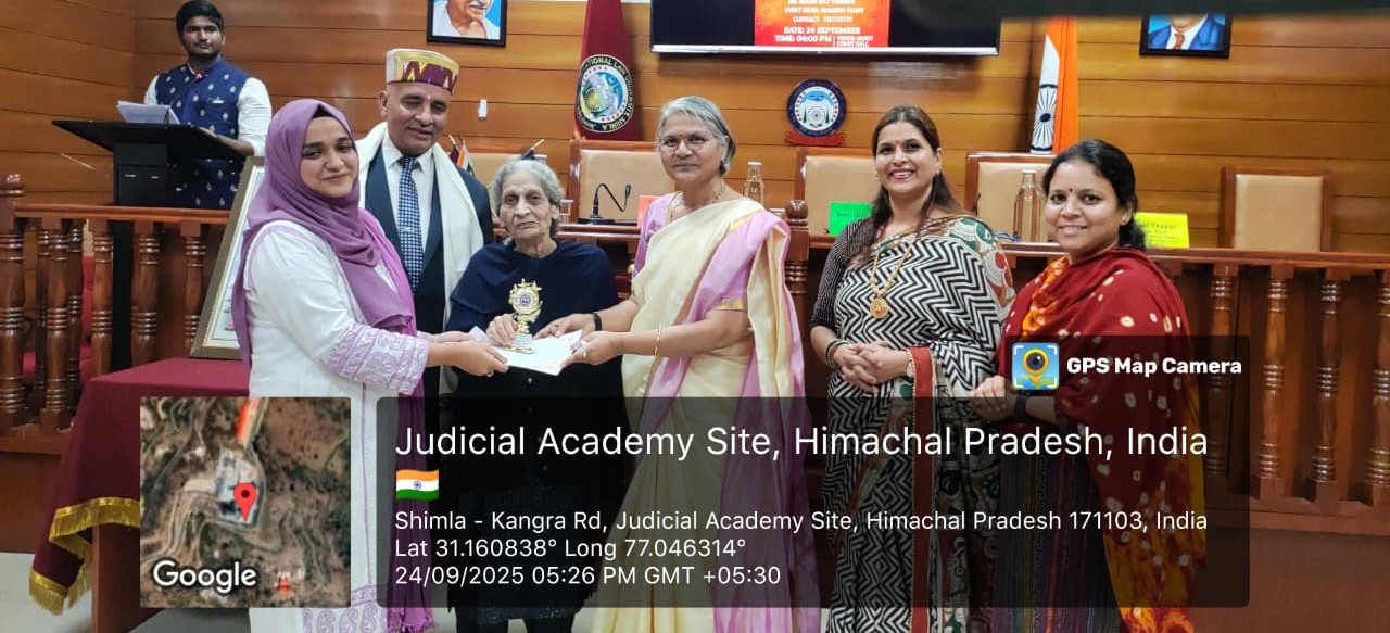 एचपीएनएलयू शिमला ने अपने 9वें स्थापना सप्ताह समारोह के अंतर्गत “शाम-ए-शायरी” का आयोजन किया