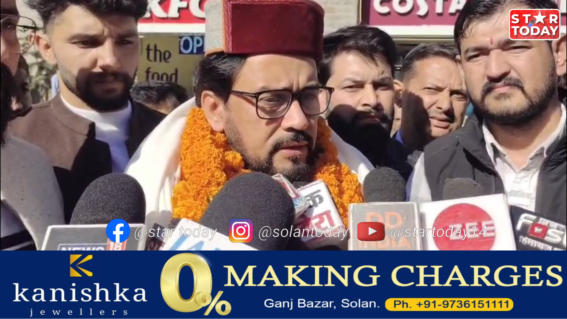 बिहार में फिर लौटेगी एनडीए सरकार: अनुराग ठाकुर — हिमाचल सरकार केंद्र की मदद का श्रेय लेने में जुटी