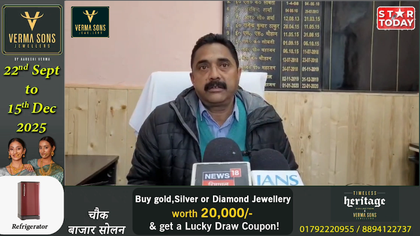 सोलन शहर में सड़क पैचवर्क तेज़ी से जारी, 75% कार्य पूरा—PWD ने दी जानकारी