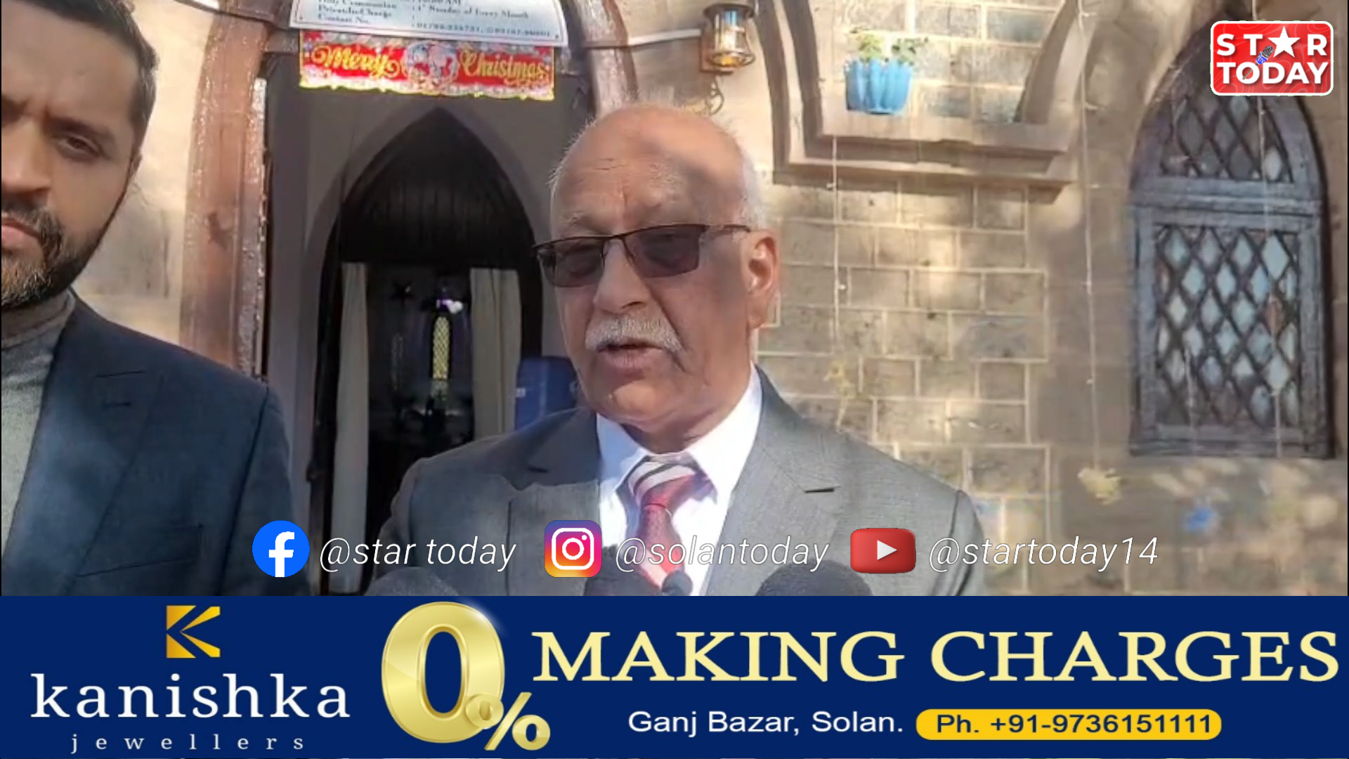 सोलन के सेंट स्टीफन चर्च में श्रद्धा और उल्लास के साथ मनाया गया क्रिसमस