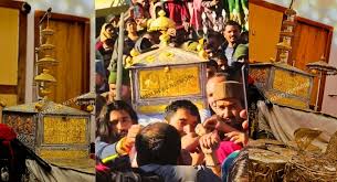 “The caravan of faith moved forward: A continuous stream of devotion flowed with Chalda Mahasu Maharaj.”