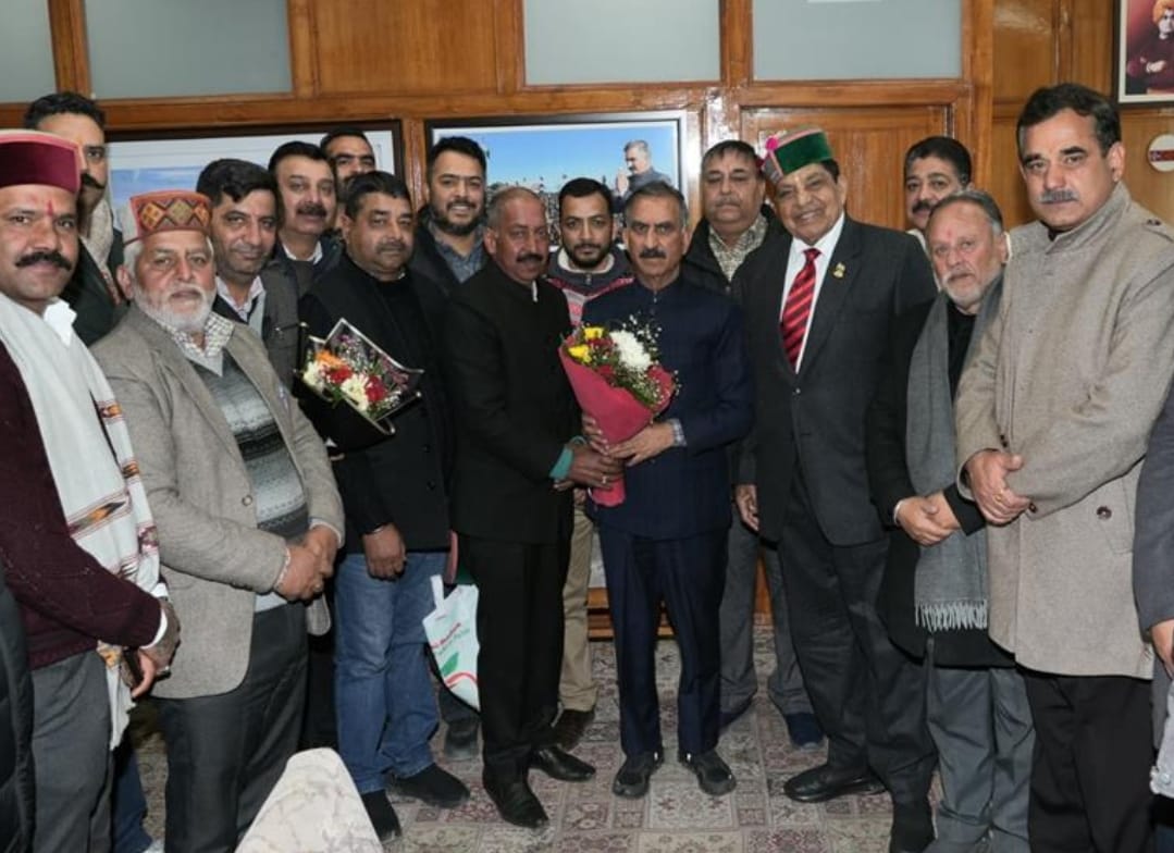 जिला कांग्रेस अध्यक्ष बने सुभाष वर्मानी ने मुख्यमंत्री से की शिष्टाचार भेंट