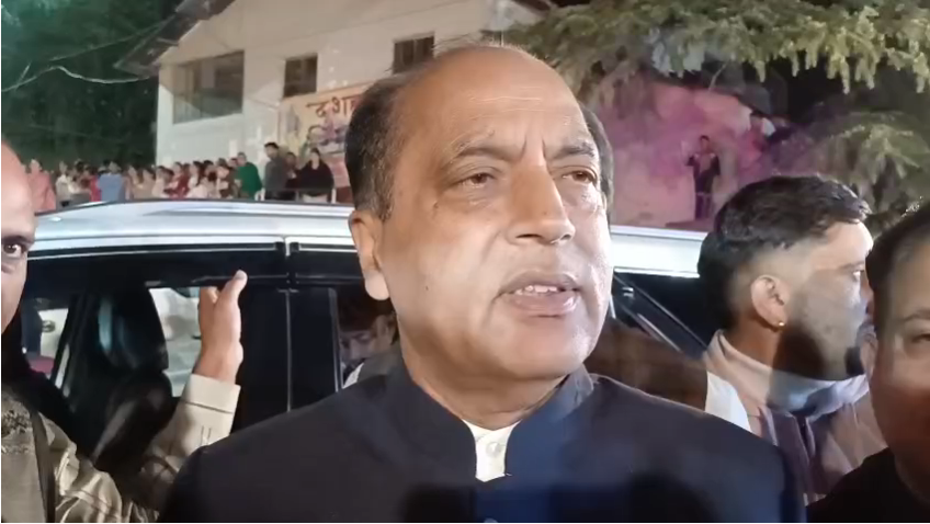 रामनगर के दशहरा उत्सव में पहुंचे जयराम ठाकुर, स्वदेशी अपनाने का किया आह्वान